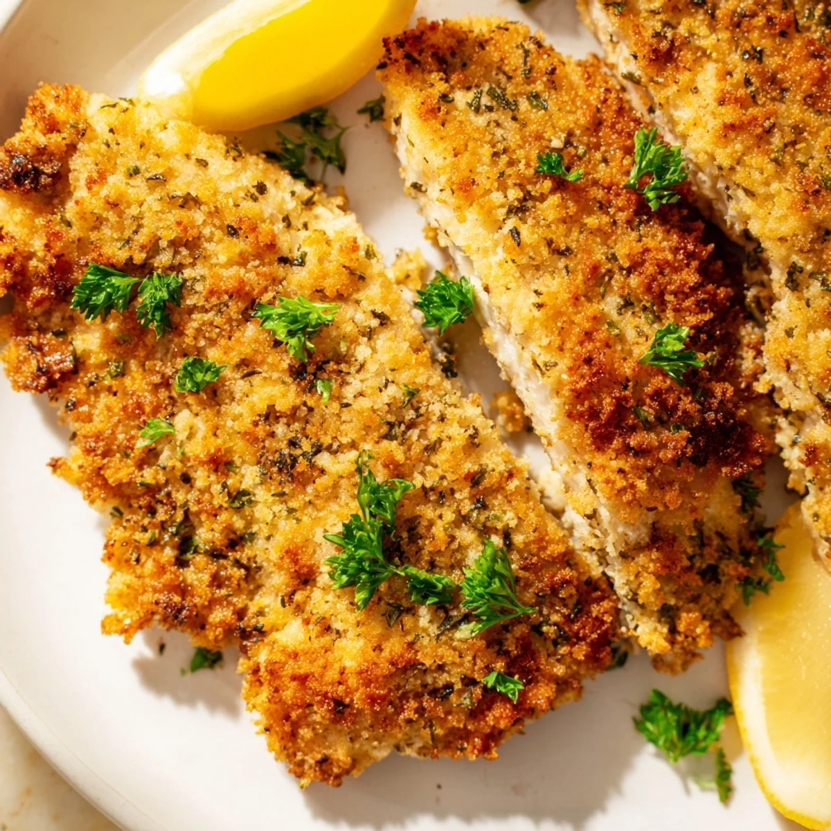 Crispy Parmesan Chicken Cutlets