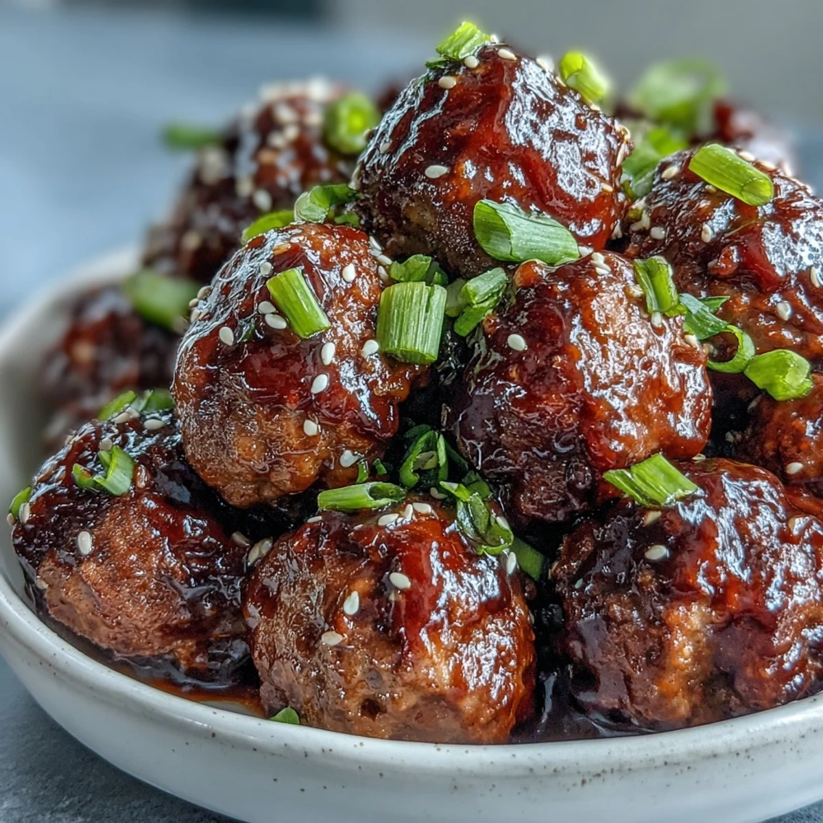 Easy Sweet and Sour Crock Pot Meatballs served hot and glazed in a slow cooker, perfect for party appetizers.