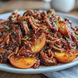 Summer Honey Peach Pulled Pork