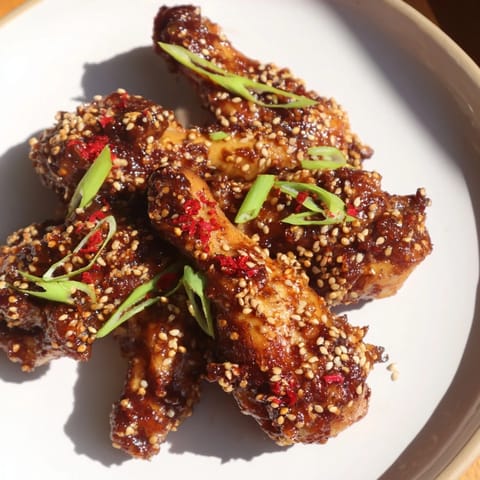 Crispy Honey Chili Wings