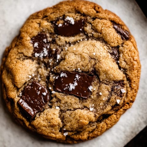 A warm chocolate chunk skillet cookie, ready to serve with vanilla ice cream, promising a rich, sweet bite.
