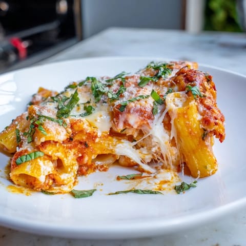 Four Cheese Baked Pasta