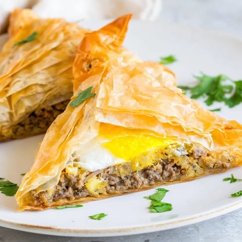 Tunisian Brik Pastry Delight