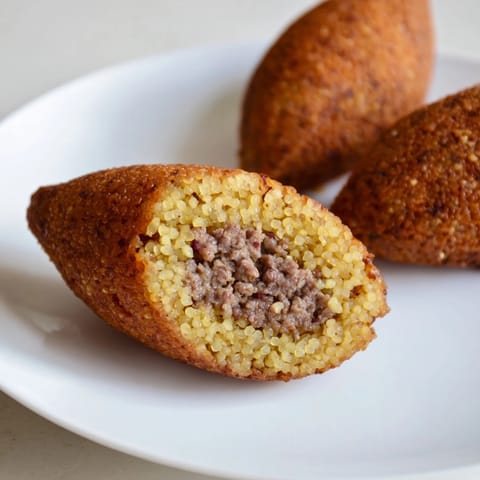 Lebanese Kibbeh Croquettes