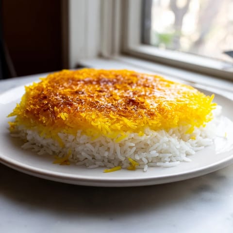 Persian Tahdig Golden Rice