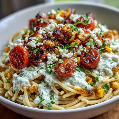 Elote Pasta Salad Cotija