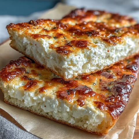 Golden Viral Cottage Cheese Flatbread, soft texture, ready for delicious fillings.