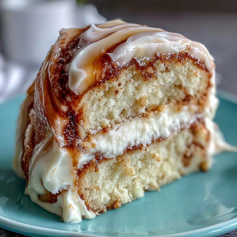 Savor this moist Gemini Cake, showcasing swirled yellow and white batters, invitingly frosted.