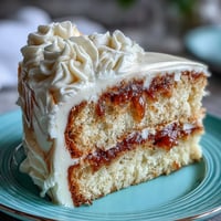 Gemini Cake: marbled yellow and white layers, a visually stunning dessert ready for slicing.